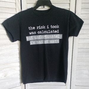 ⚜️ Black Graphic T-Shirt